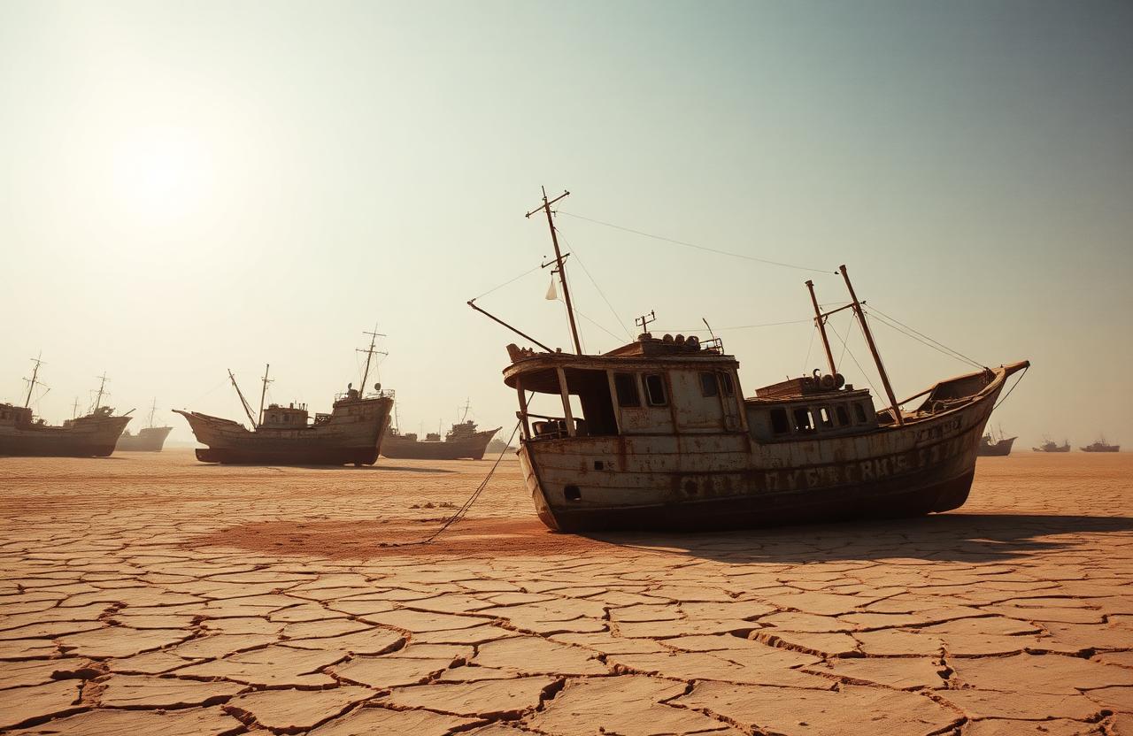 Aral Ship Graveyard